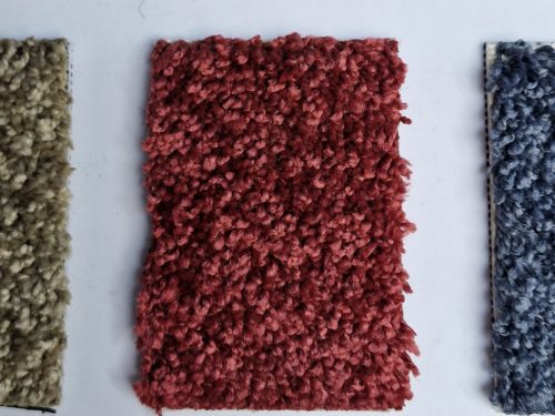 SEVILLA burgundi padlószőnyeg, puha, thermo, 400cm