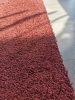 SEVILLA burgundi padlószőnyeg, puha, thermo, 400cm
