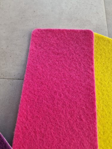 SHOW filc padlószőnyeg, PINK, 200cm