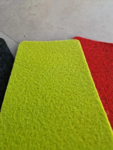 SHOW filc padlószőnyeg, LIME, 200cm
