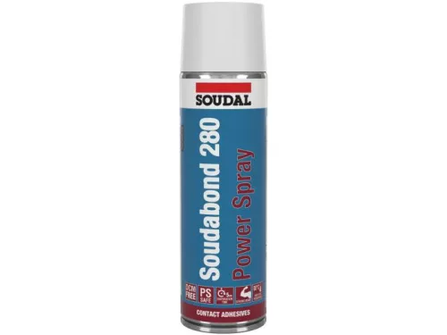 Kontakt ragasztóspray - SOUDAL Soudabond 280 Power Spray - 500ml