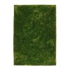 STYLE hosszú szálú szőnyeg, fekete-zöld, 80x150cm