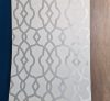Tapéta tekercs (vlies), absztrakt fehér-ezüst, "442816", 53cm x 10,05m (5,32m2)