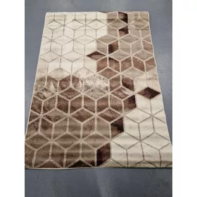 TORINO modern szőnyeg, cream-brown, 80x150cm