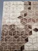 TORINO modern szőnyeg, cream-brown, 160x220cm