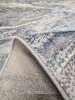TOSCANA márvány mintás szőnyeg, 3D felület, puha, kék, 80x150cm
