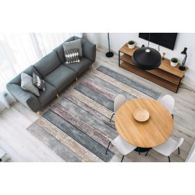 Trendy sűrű, puha szőnyeg, színes, 80x150cm