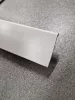 Vízálló műanyag fehér szegőléc kábelcsatornával, "V-0810", 80mm magas, 240cm