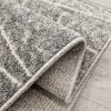 APOLLO "csíkos" szőnyeg, puha, sűrű, szürke, 60x110