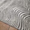 APOLLO "zebra" szőnyeg, puha, sűrű, szürke, 160x230