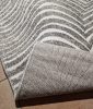 APOLLO "zebra" szőnyeg, puha, sűrű, szürke, 60x190