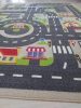 KIDS-CITY, autópályás gyerekszőnyeg gumis hátoldallal, 80x120
