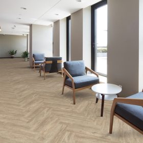   DOMINO klikkes SPC padló, 6mm, HERRINGBONE, "Lannister-B"