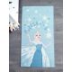 DISNEY Jégvarázs, Elsa mosható gyerekszőnyeg, gumis hátoldallal, 130x170cm