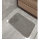 MALIBU mosható fürdőszobaszőnyeg, gumis hátoldal, szürke, 50x80cm
