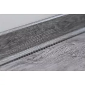   Habosított szegélyléc, vízálló, ütésálló, "Bolton", 60mm magas, 220cm