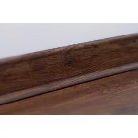   Habosított szegélyléc, vízálló, ütésálló, "Drogo", 60mm magas, 220cm