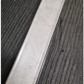   Habosított szegélyléc, vízálló, ütésálló, "Hodor", 60mm magas, 220cm