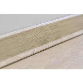   Habosított szegélyléc, vízálló, ütésálló, "Lannister", 60mm magas, 220cm