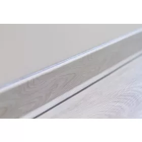   Habosított szegélyléc, vízálló, ütésálló, "Walder", 60mm magas, 220cm