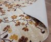 BLOSSOM virágos futószőnyeg, bézs, 67cm széles