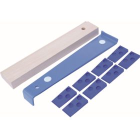   Lerakó szett laminált padlóhoz, lerakókészlet (beütőfa+szerelővas+távtartó ékek 8db)