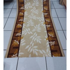 FLOWER futószőnyeg, bézs, 67cm széles