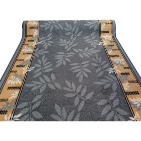 FLOWER futószőnyeg, szürke, 80cm széles