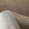 MOON barna velúros padlószőnyeg, 400cm