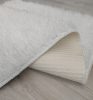 NATALY mosható hófehér szőnyeg gumis hátoldallal, 80x150