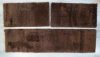 TEDDY PREMIUM puha shaggy szőnyeg, barna, 3 részes szett
