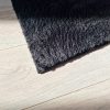 ROYCE puha, mosható szőnyeg, fekete, 60x100
