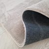 ROYCE puha, mosható szőnyeg, taupe, 66cm kör