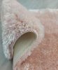 SHINE gumis hátoldalú, mosható, fényes szőnyeg, pink, 40x70