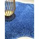 SERENITI mosható szőnyeg, gumis hátoldal, kék, 80x150cm "felhő"