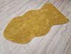 SERENITI mosható szőnyeg, gumis hátoldal, sárga, 80x150cm "felhő"