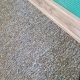 SERENITY barna-szürke design hurkolt padlószőnyeg, 400cm