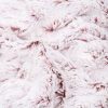 Soft mosható pihe-puha szőrme takaró, piros, 230x250cm