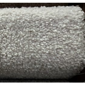 SOFT világosszürke padlószőnyeg, puha, thermo, 400cm