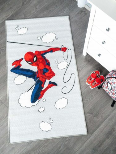 DISNEY Pókember mosható gyerekszőnyeg, gumis hátoldallal, 130x170cm