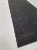 Lábtörlő tekercs, fekete, műanyag tüskés, kaparó, sárleszedő, 91cm széles tekercs "AstroTurf"