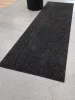 Lábtörlő tekercs, fekete, műanyag tüskés, kaparó, sárleszedő, 91cm széles tekercs "AstroTurf"