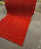Lábtörlő tekercs, piros, műanyag tüskés, kaparó, sárleszedő, 91cm széles tekercs "AstroTurf"