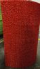 Lábtörlő tekercs, piros, műanyag tüskés, kaparó, sárleszedő, 91cm széles tekercs "AstroTurf"
