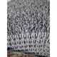 Lábtörlő tekercs, szürke, műanyag tüskés, kaparó, sárleszedő, 91cm széles tekercs "AstroTurf"