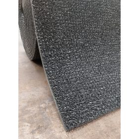   Lábtörlő tekercs, antracit, műanyag tüskés, kaparó, sárleszedő, 91cm széles tekercs "AstroTurf"