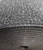 Lábtörlő tekercs, antracit, műanyag tüskés, kaparó, sárleszedő, 91cm széles tekercs "AstroTurf"