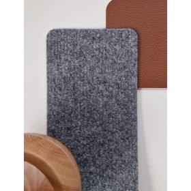 UTAH filc padlószőnyeg, grafit, 400cm