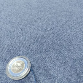 UTAH filc padlószőnyeg, kék, 400cm