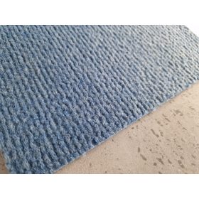 UTAH filc padlószőnyeg, kék, 400cm